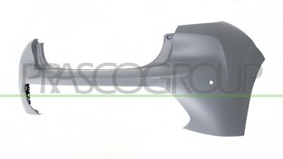 REAR BUMPER-PRIMED-WITH HOLES FOR PDC+SENSOR HOLDERS-WITH CUTTING MARKS FOR PARK ASSIST AND CAMERA HOLE