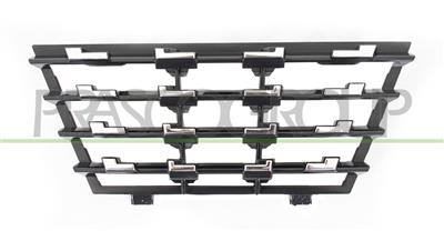 GRILLE CALANDRE INFERIEURE NOIRE AVEC FINITION CHROMEE