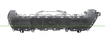 REAR CENTRE BUMPER MOLDING-BLACK-TEXTURED FINISH