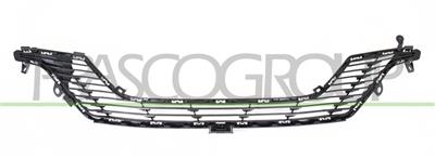 FRONT BUMPER GRILLE-CENTRE-BLACK