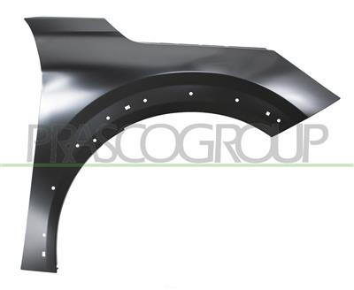 FRONT FENDER RIGHT-WITH WING EXTENSION HOLES