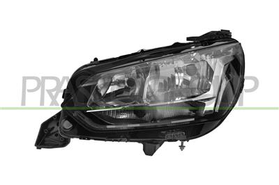 PROIETTORE SINISTRO H9+H18-ELETTRICO-CON MOTORE-CON LUCE DIURNA-VERSIONE VALEO