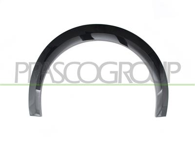 RADLAUFLEISTE HINTEN LINKS-SCHWARZ-GLAENZEND