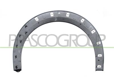 RADLAUFLEISTE HINTEN LINKS-SCHWARZ-GLAENZEND
