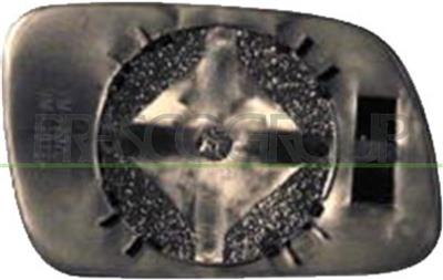 MIRROR GLASS BASE LEFT-HEATED-ASPHERICAL-BLUE