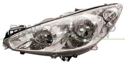 SCHEINWERFER LINKS-H1+H7-MIT LWR-MIT MOTOR
