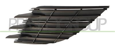 BUMPER CENTRE GRILLE LEFT-BLACK-TEXTURED