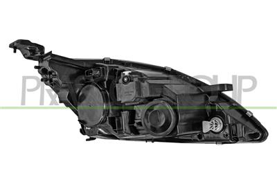HEADLAMP LEFT H7+HB3 ELECTRIC-WITH MOTOR-BLACK