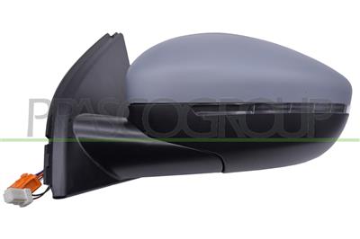 RETROVISORE SINISTRO-ELETTRICO-CON PRIMER-TERMICO-CHIUDIBILE-CON FANALE-CON LUCE CORTESIA-CON BLIS-CONVESSO-12 PINS