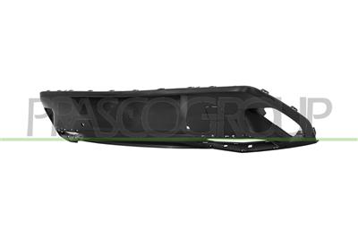 REAR BUMPER SPOILER-BLACK SMOOTH FINISH TO BE PRIMED-WITH PDC HOLES