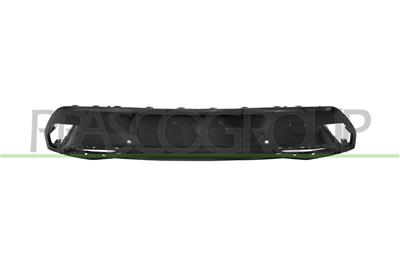 REAR BUMPER SPOILER-BLACK SMOOTH FINISH TO BE PRIMED-WITH PDC HOLES