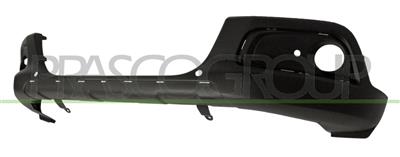 FRONT BUMPER-LOWER-BLACK-TEXTURED FINISH-WITH FOG LAMP HOLES-WITH PDC-WITH FOG FRAME HOLES AND CENTRE FRAME MOLDING HOLES