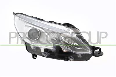 HEADLAMP RIGHT H7+H7 ELECTRIC-WITHOUT MOTOR-LED