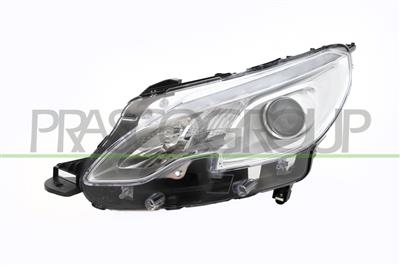 SCHEINWERFER LINKS-H7+H7-OHNE LWR-MIT MOTOR-LED