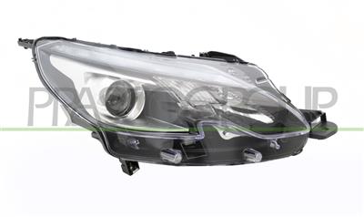 HEADLAMP RIGHT H7+H7 ELECTRIC-WITH MOTOR-WITH LED