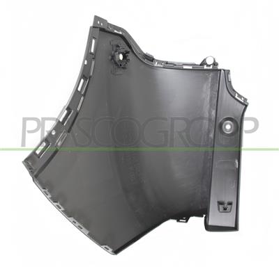 FRONT BUMPER END CUP-LEFT-PRIMED-WITH PARK ASSIST HOLE+SENSOR HOLDERS