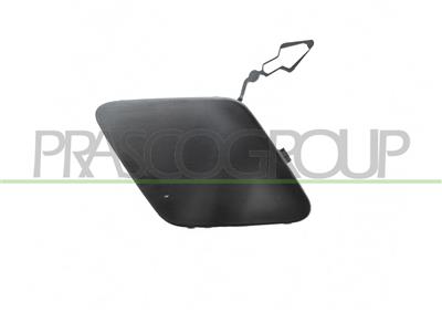 FRONT TOW HOOK COVER-BLACK-SMOOTH FINISH TO BE PRIMED