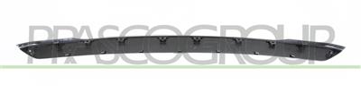 BANDEAU CENTRALE DE PARE-CHOCS ARRIERE ARGENT