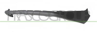 FRONT BUMPER SPOILER-BLACK-TEXTURED FINISH-WITH MOLDING HOLES-WITH PDC CUTTING MARKS