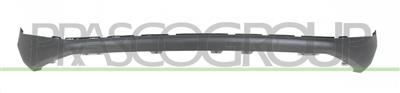 FRONT BUMPER SPOILER-BLACK-TEXTURED FINISH-WITH MOLDING HOLES-WITH PDC CUTTING MARKS