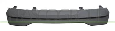 REAR BUMPER SPOILER-BLACK-TEXTURED FINISH