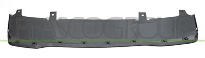 REAR BUMPER SPOILER-BLACK-TEXTURED FINISH