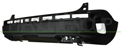 REAR BUMPER-LOWER-BLACK-TEXTURED FINISH