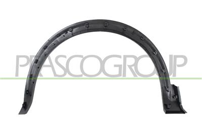 EXTENSION D'AILE AVANT DROITE-NOIRE STRUCTURE'-AVEC CLIPS