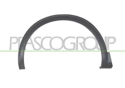 FRONT WHEEL ARCH EXTENSION LEFT-BLACK-TEXTURED FINISH-WITH CLIPS