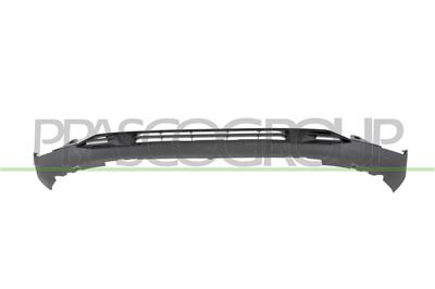 FRONT BUMPER SPOILER-BLACK-TEXTURED FINISH-WITH CUTTING MARKS FOR PDC
