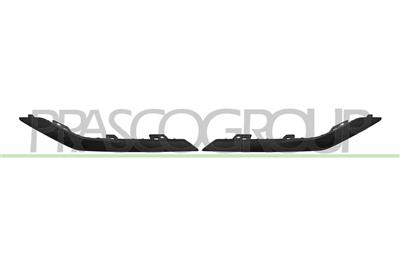 SATZ SCHUTZLEISTEN SPOILER STOSSTANGE HINTEN-SCHWARZ-(RECHTS+LINKS)