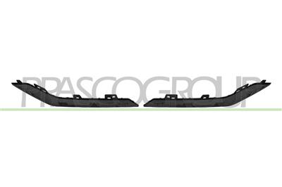 SATZ SCHUTZLEISTEN SPOILER STOSSTANGE HINTEN-SCHWARZ-(RECHTS+LINKS)