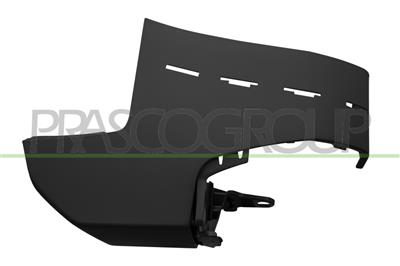 CANTONALE DESTRO PARAURTI POSTERIORE-NERO-GOFFRATO-CON FORI PARAFANGHINO MOD. PORTELLONE-PASSO CORTO