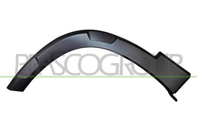 FRONT WHEEL ARCH EXTENSION LEFT-REAR SIDE-BLACK-TEXTURED FINISH