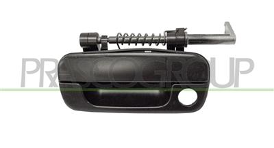 BACK DOOR HANDLE-OUTER-PRIMED-WITH KEY HOLE