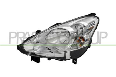 HEADLAMP LEFT H4-ELECTRIC-WITH MOTOR