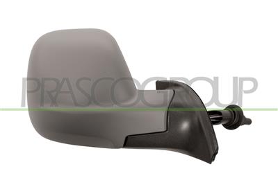 DOOR MIRROR RIGHT-CABLE-PRIMED-WITH SENSOR-CONVEX-CHROME