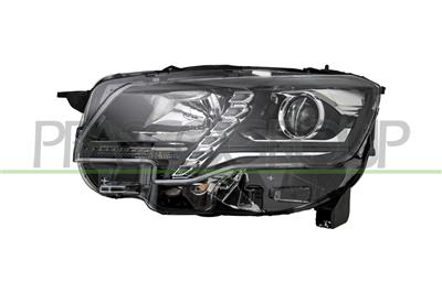 HEADLAMP LEFT H7+H1-ELECTRIC-WITH MOTOR-WITH DAY RUNNING LIGHT-LED