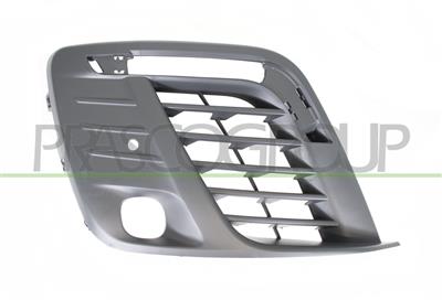 GRILLE DROITE NOIRE DE PARE-CHOCS-AVEC TROUS RADAR