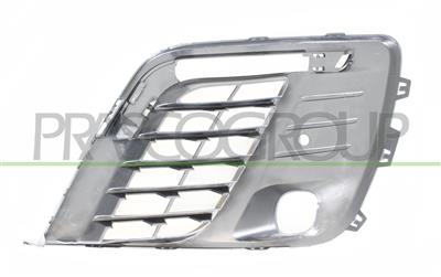 GRILLE DROITE NOIRE DE PARE-CHOCS-AVEC TROUS RADAR