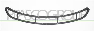 SUPPORT DE CALANDRE INTERIEURE-GRILLE PRISE D'AIRE CAPOT-NOIRE