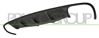 SPOILER STOSSTANGE HINTEN-SCHWARZ-GENARBT MOD. SPORT DESIGN S-TURBO S