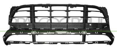 GRIGLIA PARAURTI ANTERIORE-CENTRALE-NERA-CON FORI PDC+SUPPORTI MOD. 3.6 TURBO