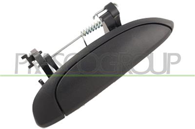 FRONT/REAR DOOR HANDLE RIGHT-OUTER-BLACK