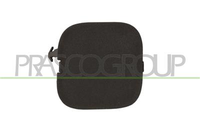FRONT TOW HOOK COVER-BLACK-TEXTURED FINISH