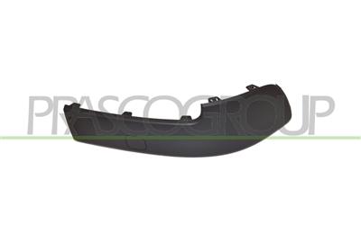 FRONT BUMPER MOLDING LEFT-BLACK-TEXTURED FINISH