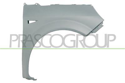 FRONT FENDER RIGHT-PRIMED-WITH SIDE REPEATER HOLE-PLASTIC