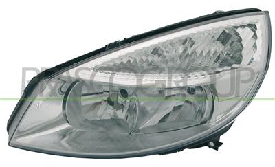 HEADLAMP LEFT H7+H1 ELECTRIC-WITHOUT MOTOR