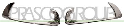 FOG LAMP SET FRAME-CHROME (RIGHT+LEFT)