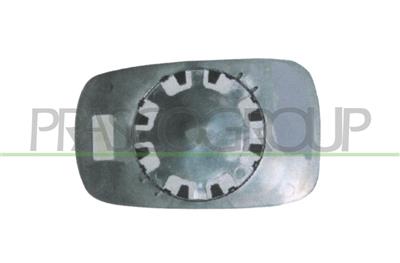 MIRROR GLASS BASE RIGHT-CONVEX